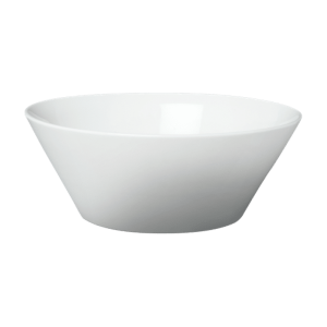 Cameo China Royalmont 64-ounce ceramic salad bowl for restaurant service.