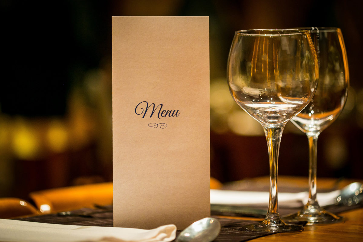 The Importance of Choosing Your Restaurant’s Menu