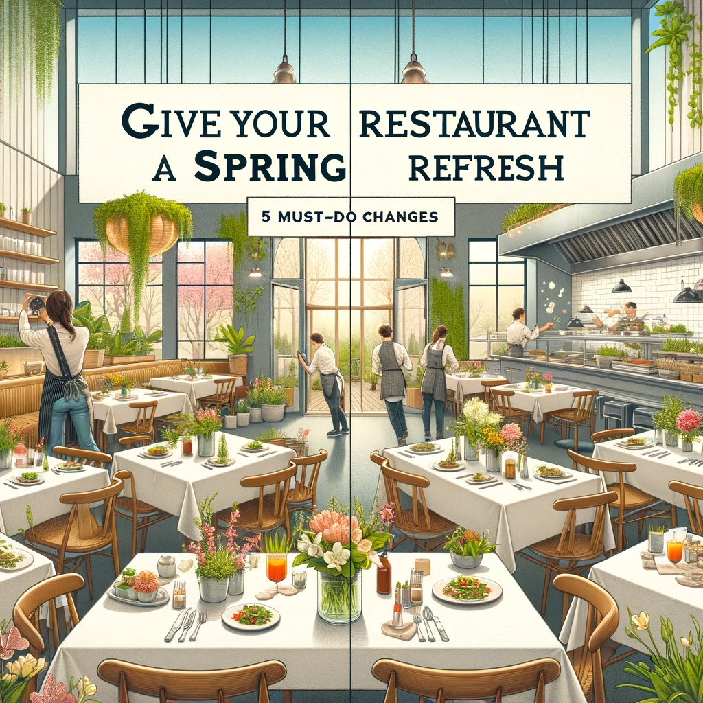 Give Your Restaurant a Spring Refresh: 5 Must-Do Changes