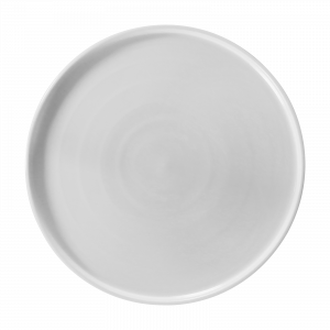 Cameo China white gourmet plate, available in 8¼” and 10¼” sizes, for restaurant service.